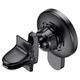 Автотримач для телефона з БЗП HOCO CA85 Ultra-fast magnetic wireless charging car holder Black (6931474745484) - изображение 3