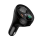 FM-модулятор HOCO E88 bluetooth 2USB 1Type-C, PD20W, QC 3.0, додаткове гніздо прикурювача - изображение 1