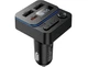 FM-модулятор BOROFONE BC60 bluetooth 5.4, 2USB, Type-C PD20W чорний - изображение 1