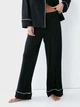Пижамные штаны женские H&M 0998802_Брюки_чер XS Черные (KAY2000001665138) - изображение 1