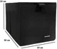 Комплект коробочек-органайзеров ORGANIZE M 2 шт Черный (HY-2M-black) - изображение 2