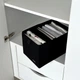 Комплект коробочек-органайзеров ORGANIZE M 2 шт Черный (HY-2M-black) - изображение 3