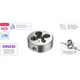 Плашка Intertool M12 шаг 1.75 мм сталь 9XC DIN233 (000015296) - изображение 4