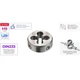 Плашка Intertool M8 шаг 1.25 мм сталь 9XC DIN233 (000015292) - изображение 5