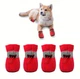 Обувь для собак "мешочки" Red Size 2 - изображение 10