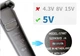 Блок питания кабель Universal для Philips Norelco USB - > 5 V адаптер машинки триммера 1 прорезь филипс Черный - изображение 7