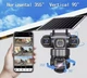 Видеокамера V380Pro 4G с аккумулятором и питанием от солнца двойная линза - изображение 4