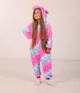 Кигуруми для девочек на молнии пижама Kigurumi единорог детский розовый со звездами 100-110 см. (2005) - изображение 3