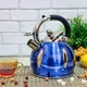 Чайник A-PLUS зі свистком 3.0 л (1387) Синій - зображення 3