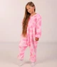 Кігурумі для дівчаток на блискавці піжама Kigurumi єдиноріг дитячий із зірками Магічний Рожевий 130-144 см (2006) - зображення 5