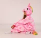 Кігурумі для дівчаток на блискавці піжама Kigurumi єдиноріг дитячий із зірками Магічний Рожевий 130-144 см (2006) - зображення 6