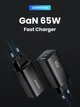 Зарядное устройство ASOMETECH GaN 65W 1USB+2Type-C Fast Charger для ноутбука планшета смартфона - изображение 2