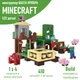 Конструктор minecraft Шахта Крипера майнкрафт +3 фигурки+набор оружия 410 деталей в подарочной коробке - изображение 1