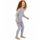 Детское термобелье Комплект ТМ Wooly 100% шерсть мериноса 240г., р.110-116 серый - изображение 7