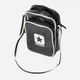 Спортивная сумка планшет через плечо Converse MA5690-023 Черная с белым (0198466165965) - изображение 3