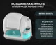 Автоматический туалет умный лоток для кошек iHunt Smart Cat Litter V6, Wi-Fi управление, сенсор движения, мобильное приложение, УФ - стерилизация, сменные мешки - изображение 13