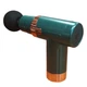 Масажер Акумуляторний для тіла м'язовий портативний ручний 4 насадки Fascial Gun JY-760 Зелений - изображение 2