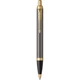 Ручка шариковая Parker IM Grey Lacquer GT Блистер Золотистый 21 136 - изображение 2