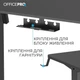 Компьютерный стол OfficePro ODE1260B Black - изображение 6