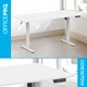 Компьютерный стол OfficePro ODE1670W White - изображение 3