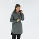 Куртка жіноча для туризму водонепроникна QUECHUA Raincut Long хакі XL - изображение 1
