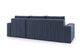 Угловой диван VIHOME Soft X 280х160 см Bonnel к.т. 1 Синий - изображение 5