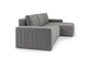 Кутовий диван VIHOME Soft X 300х160 см Bonnel к.т. 1 Сірий - зображення 4