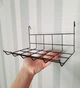 Съемная полочка для крепления на Мудборд WUW большая сетчатая Черная - изображение 1