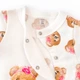 Человечек Dexter`s для девочки на кнопках с мишками girl bears 56 см молочный - изображение 2
