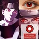 Линзы цветные Magister без диоптрий 3 Magatama Red + контейнер для хранения - изображение 9
