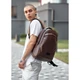 Чоловічий рюкзак Sambag Zard LZN шоколадний - изображение 2