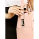 Жіноча спортивна сумка Sambag Vogue BKS пудра - зображення 6