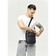 Чоловіча сумка месенджер з екошкіри Sambag Makros чорна - изображение 5