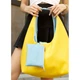 Жіноча сумка Sambag HOBO L жовто-блакитна - изображение 4