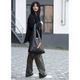 Жіноча сумочка Sambag HOBO M чорна - изображение 6
