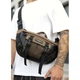 Велика чоловіча поясна сумка бананка для планшета Sambag DynamicDart горіх - изображение 5