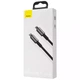 Кабель для Iphone на 1м Type-C to Lightning Tungsten Gold 20W Black, Baseus для зарядки и передачи данных (CATLWJ-01) - изображение 9