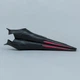 Ласти довгі для плавання Topfins 900 чорні/червоні EU37/39 UA37/39 NABAIJI - изображение 3