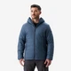 Куртка чоловіча Trek 100 гірський трекінг капюшон -5°C синя 3XL - изображение 1