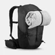Рюкзак туристичний QUECHUA MH100 чорний - 20 л - зображення 9