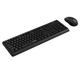Комплект беспроводная клавиатура и мышь RAPOO 1500X 2.4 Wireless Black - изображение 2