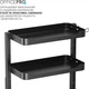 Настільний органайзер OfficePro DO800B Black - зображення 4