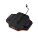 Вертикальная подставка DOBE с охлаждением (3 скорости обдува) для консоли PS5 Slim / PS5 Pro (Disk Drive version/Digital Edition) + Зарядная станция для контроллера DualSense Sony PlayStation 5 / RGB + LED подсветка - изображение 3
