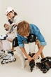 Роликові ковзани FIT3 дитячі сірі - EU37/38 - изображение 9