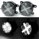 Противотуманные фары ПТФ туманки LED Leader на Jaguar X-type DRL-white 30W 01-08 Ягуар Икс-Тайп SV063931 - изображение 1