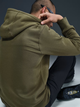 Bluza męska z kapturem ocieplana Nike M Nk Club Bb Po Hoodie FN3859-222 M Khaki (197863230658) - obraz 5