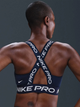 Спортивний топ для фітнесу жіночий Nike W Np Bra Tt HF5372-410 L Темно-синій (198482911973) - зображення 2