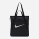 Torba shopper damska Nike Nk Gym Tote DR7217-010 Czarna (196154136440) - obraz 1