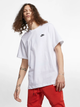 Koszulka męska bawełniana długa Nike M Nsw Club Tee AR4997-101 L Biała (191888618385) - obraz 1