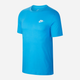 Koszulka męska bawełniana długa Nike M Nsw Club Tee AR4997-435 M Niebieska (193147811971) - obraz 6